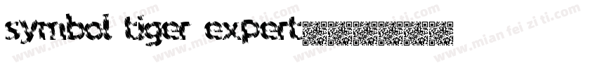 symbol tiger expert字体转换
